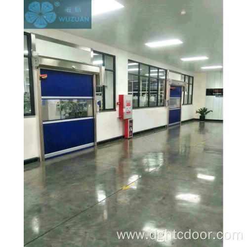 PVC fast rolling shutter door wholesale